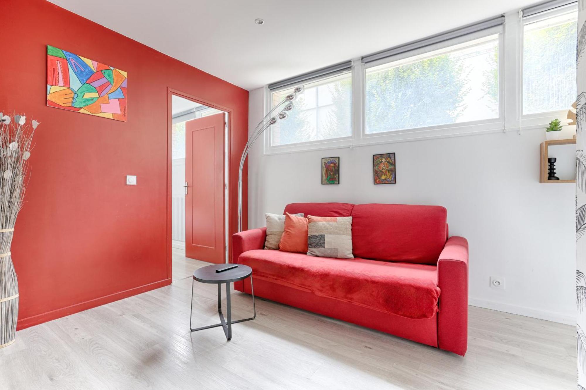 Saint Fargeau Gambetta I Lovely 4p 1br Appartement *